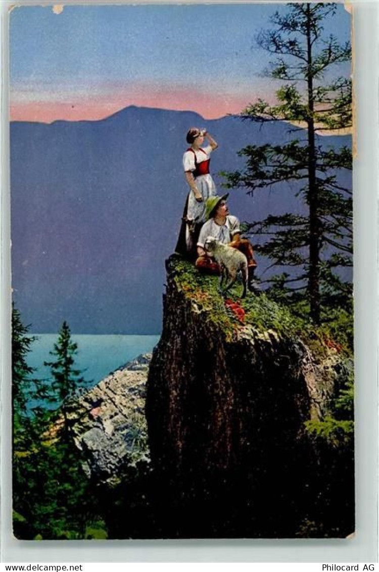 2560 Nidau - Ausblick vom Gipfel mit Schaf Ort lt. Stempel - 10598765