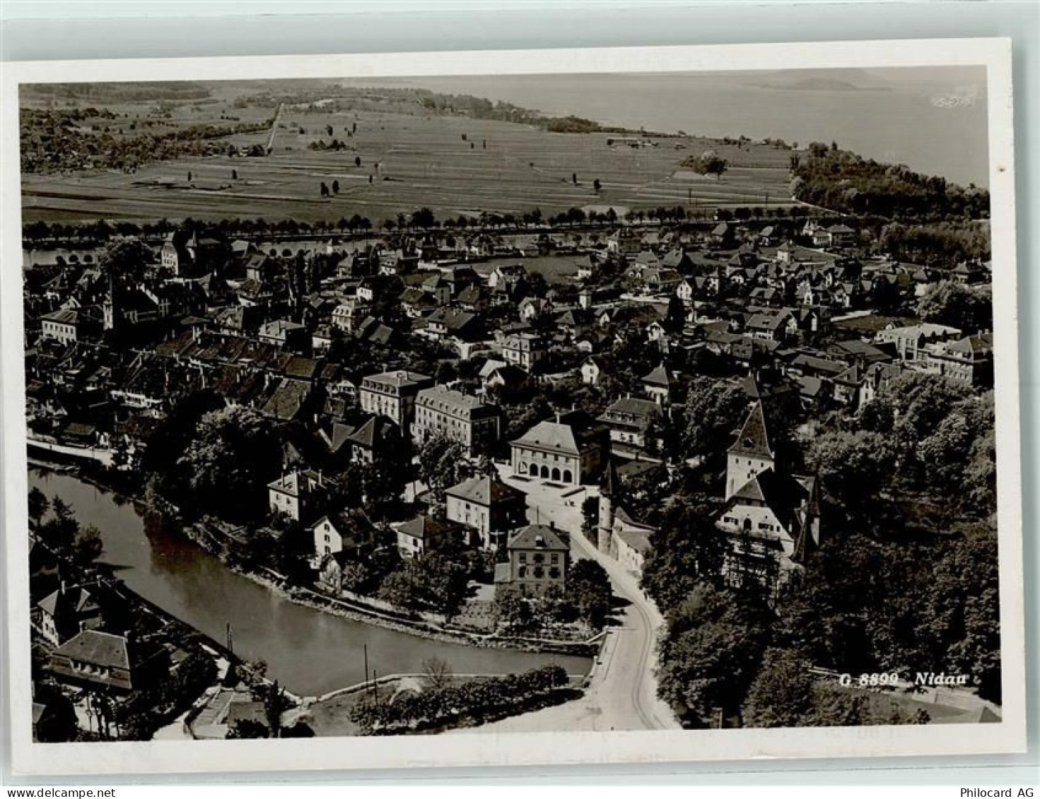 2560 Nidau - Fliegeraufnahme - 13133671