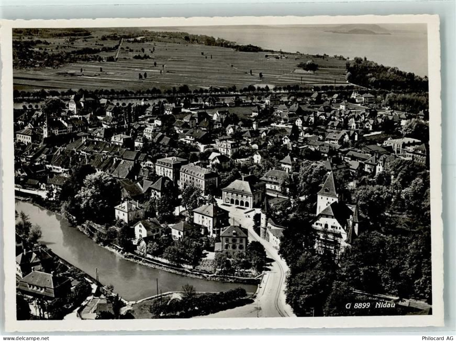 2560 Nidau - Fliegeraufnahme - 13133672