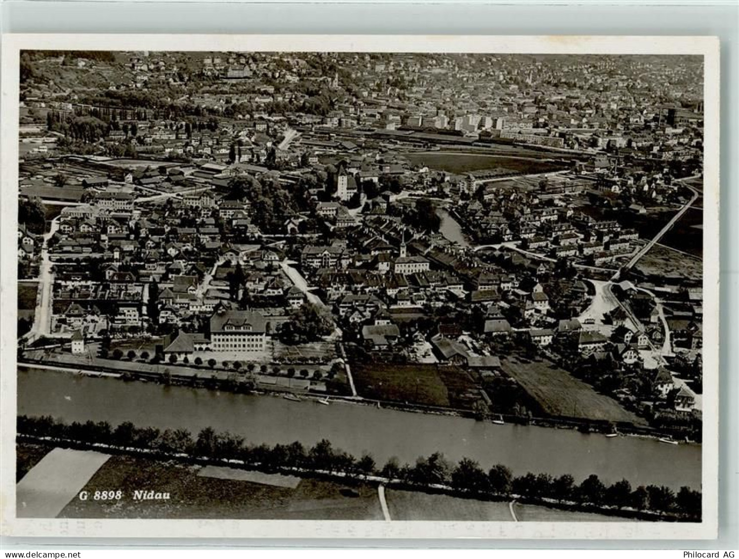 2560 Nidau - Fliegeraufnahme - 13223506