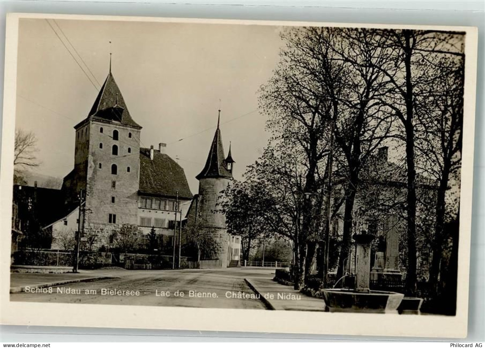 2560 Nidau Foto AK Schloss Nidau - 39984145