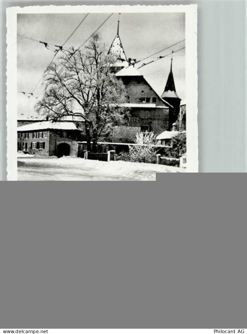 2560 Nidau FOTO KEINE AK Neujahrskarte Turm Foto 10cm x 7cm, rückseitig ... - 10497221