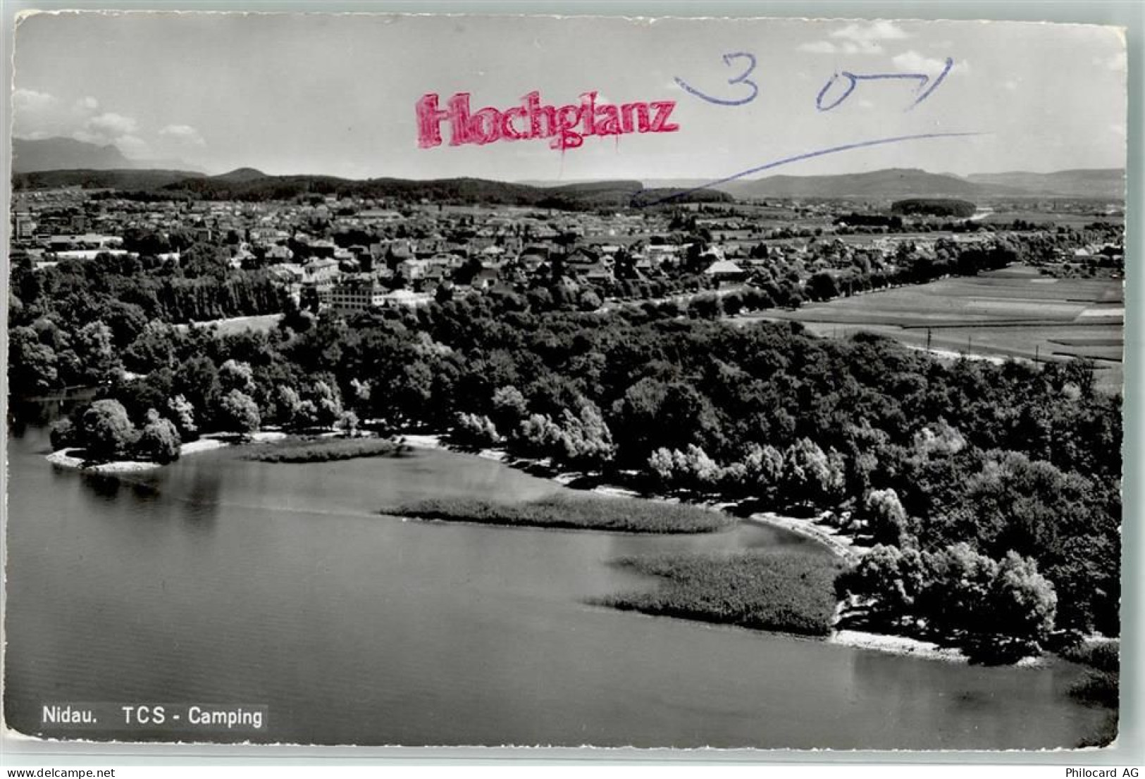 2560 Nidau - TCS Camping Fliegeraufnahme - 39694646