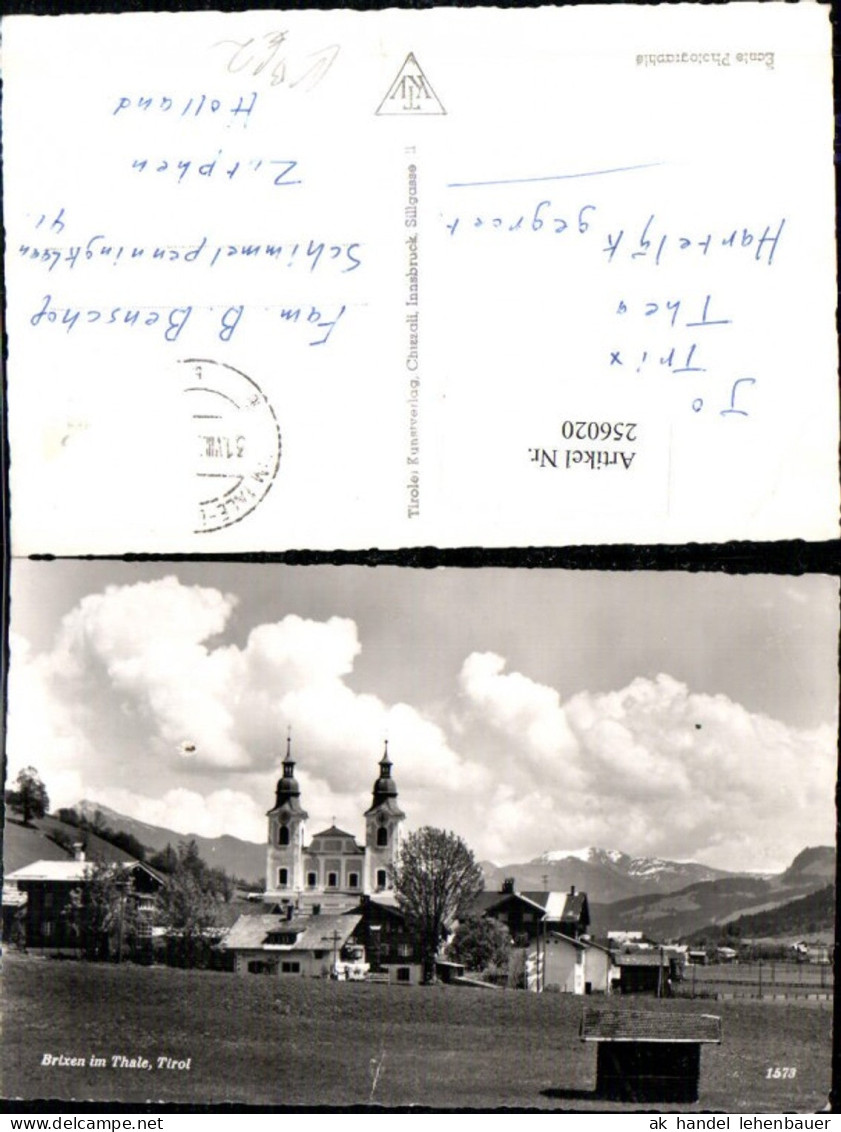 256020,Brixen im Thale Teilansicht Kirche