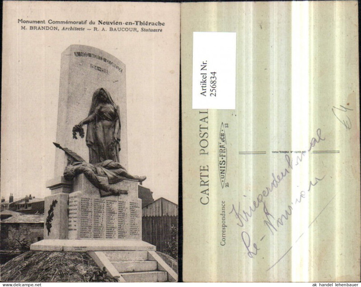 256834,Monument Commemoratif du Nouvion-en-Thierache