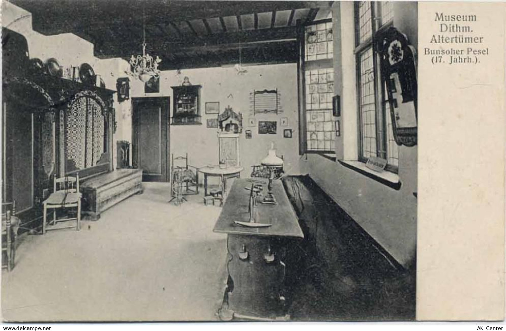 25704 W2223 Meldorf 1912 - Meldorf, -Museum Dithm. Altertümer, Bunsoher ... - 20043507