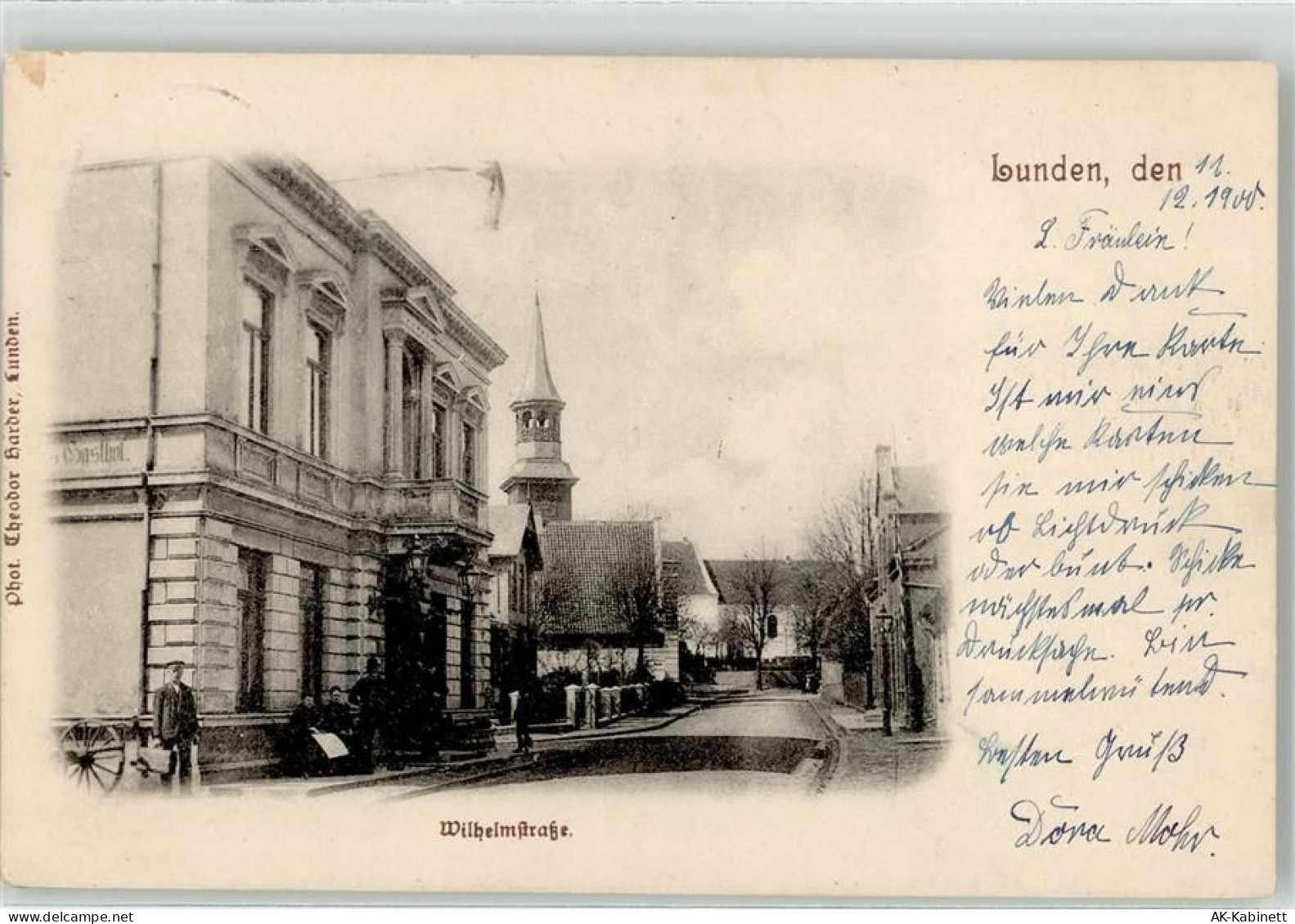25774 W2247 Lunden , Holst 1900 - Wilhelmstraße - 51916048
