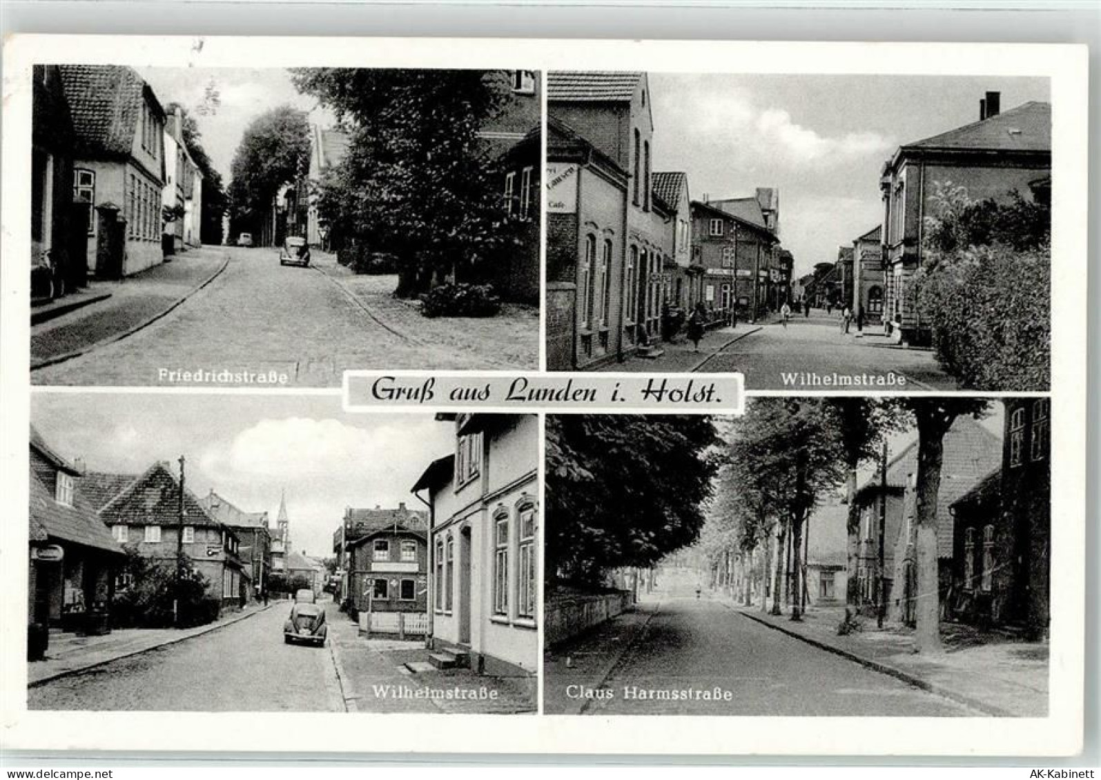 25774 W2247 Lunden , Holst - Friedrichstrasse Wilhelmstrasse Claus Harms... - 52154823