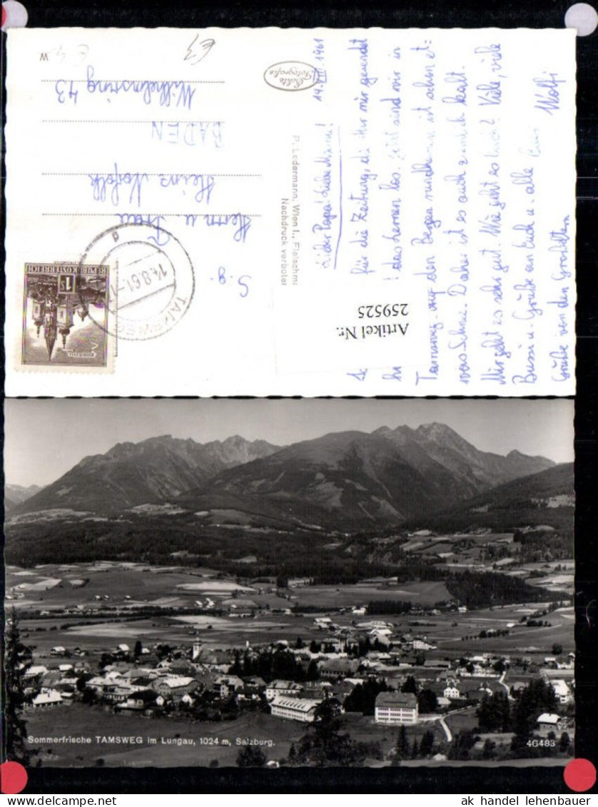 259525,Tamsweg im Lungau Totale Bergkulisse