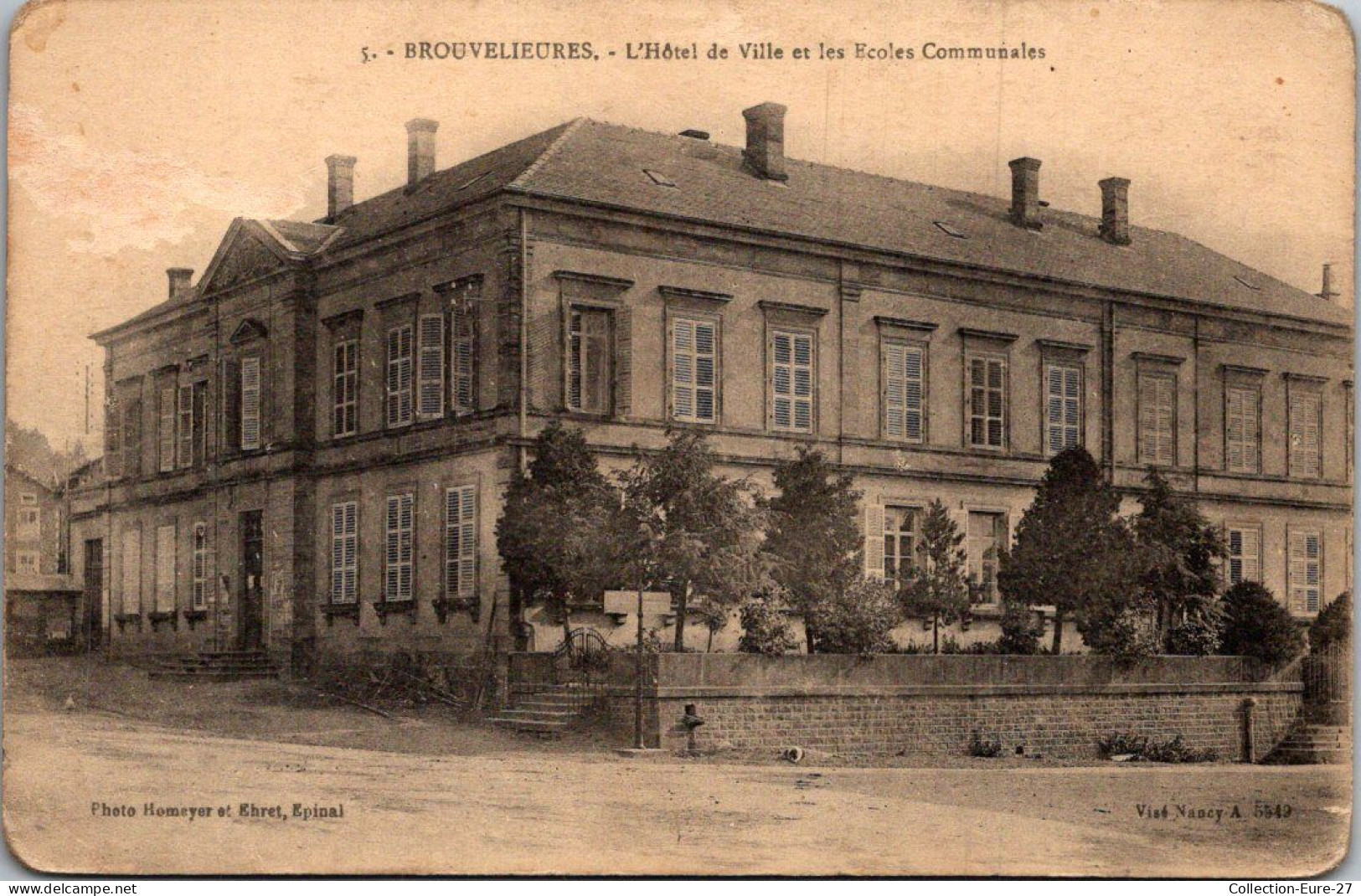 (*26/08/26) 88-CPA BROUVELIEURES