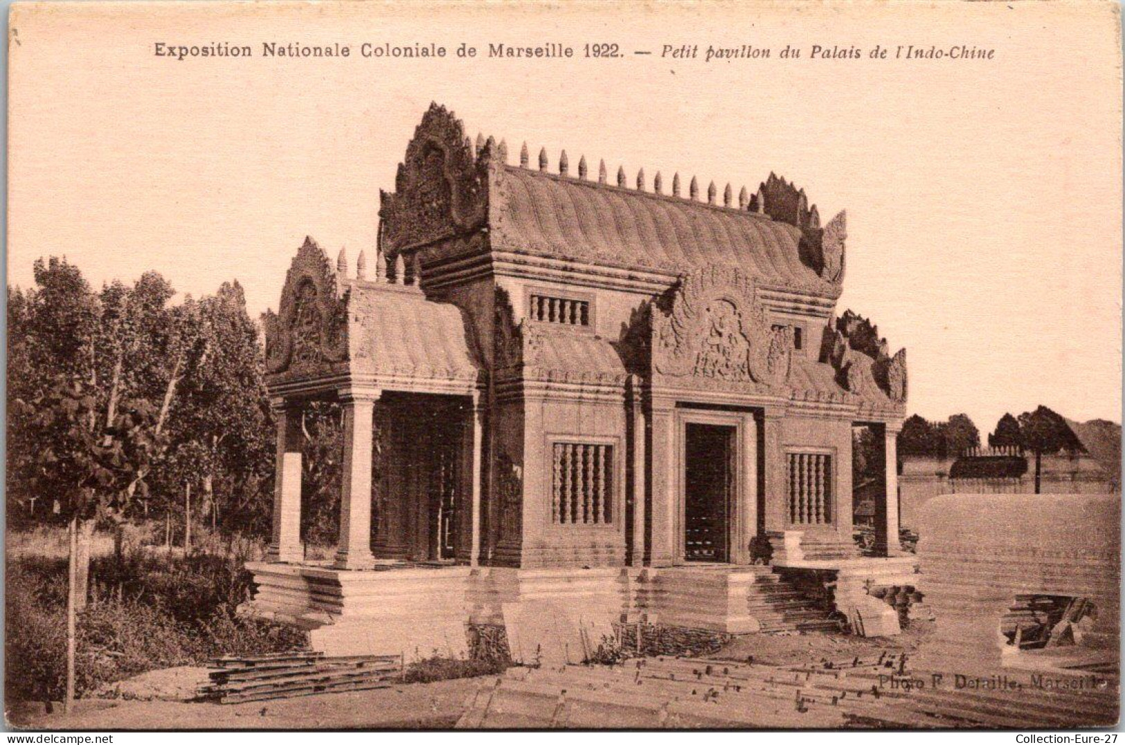 (26/12/25) 13-CPA MARSEILLE - EXPOSITION COLONIALE 1922