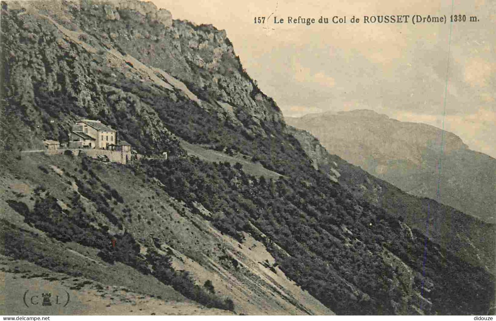 26 - Col du Rousset - Le refuge - CPA - Voir Scans Recto-Verso
