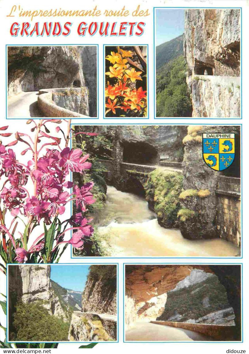 26 - Les Grands Goulets - Multivues - Fleurs - Blason - CPM - Voir Scans Recto-Verso