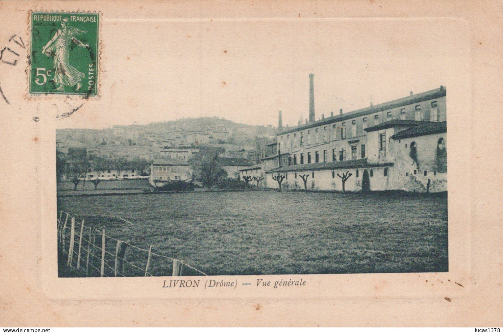 26 / LIVRON / VUE GENERALE /  USINE