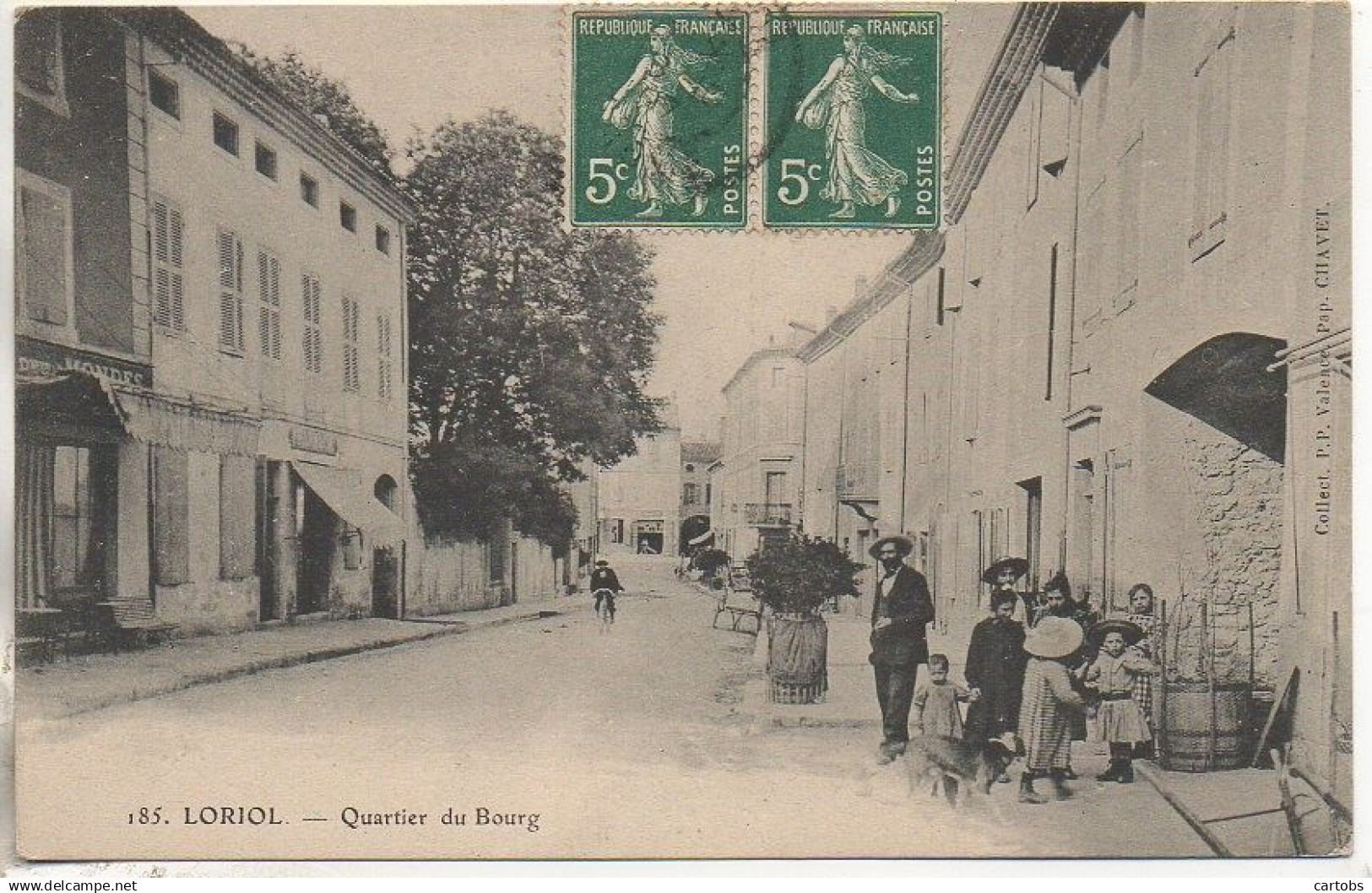 26 LORIOL  - Quartier du Bourg (animée)
