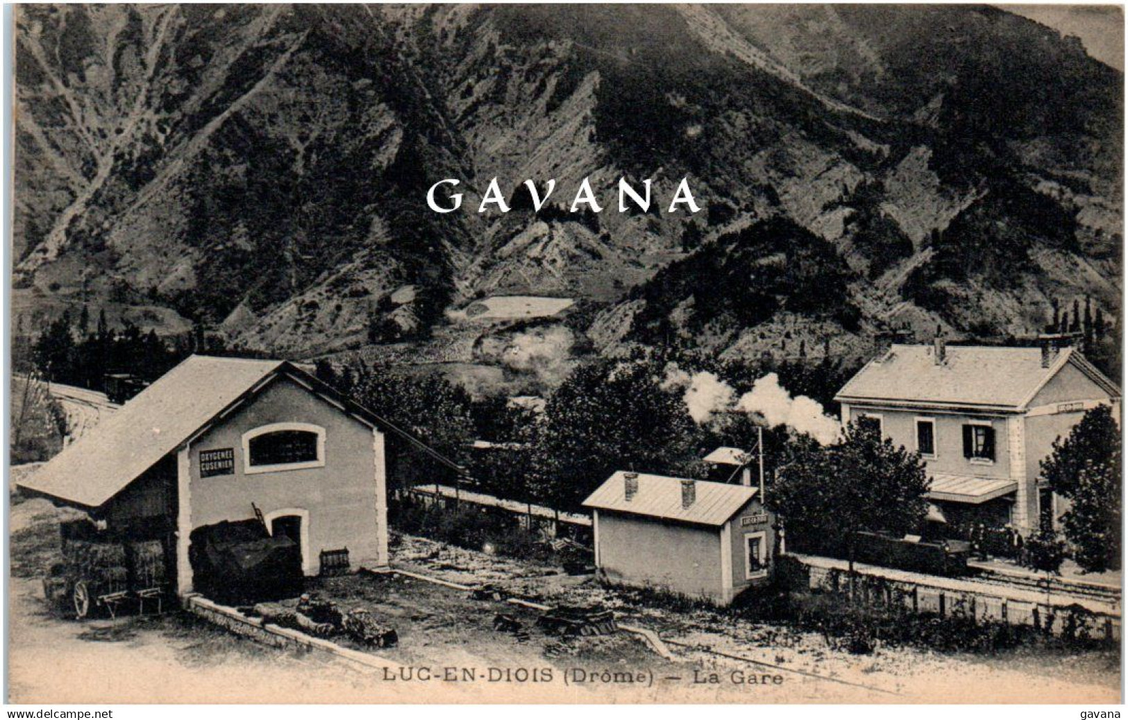 26 LUC-en-DIOIS - La gare