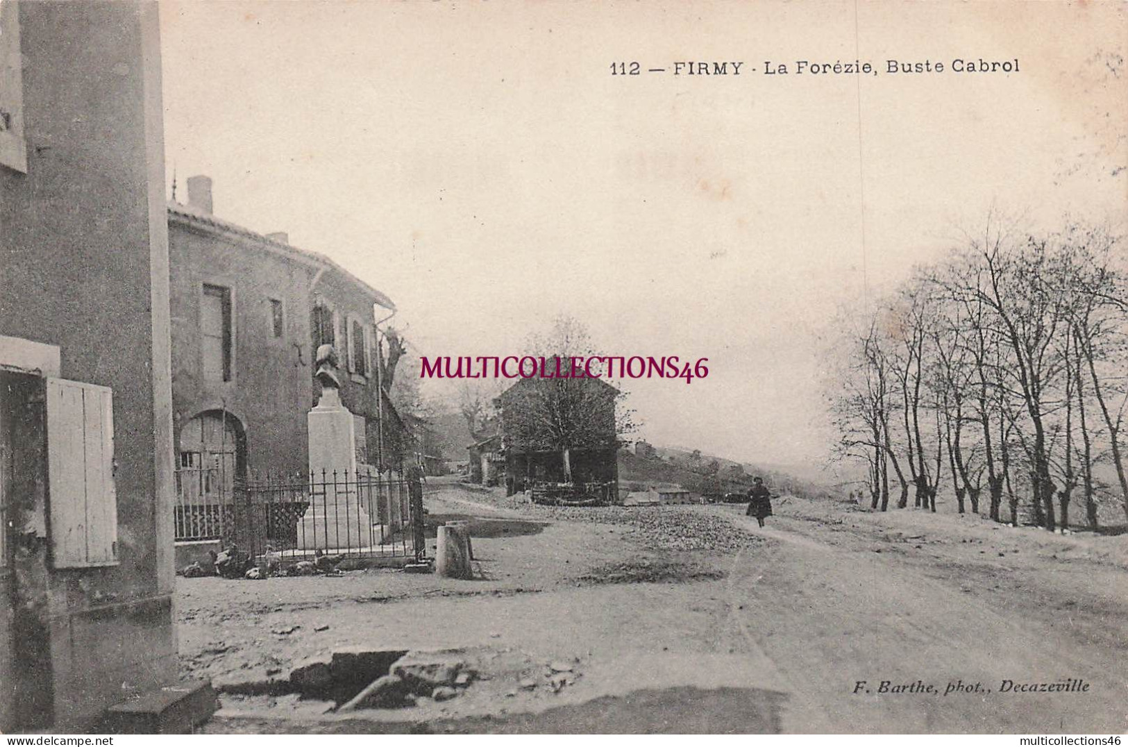 260326 - 12 AVEYRON - FIRMY FIRMI - La Forézie buste Cabrol - n°112 Barthe phot