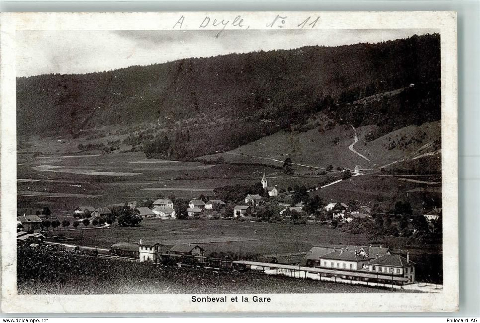 2605 Sonceboz-Sombeval Sombeval Gebrauchsspuren Bahnhof - 10398108