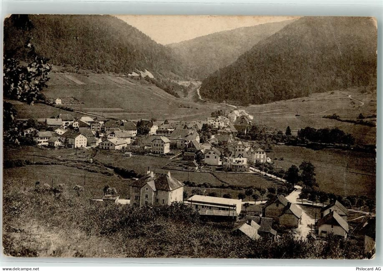 2605 Sonceboz-Sombeval Sombeval Gebrauchsspuren Feldpost Companie Sanita... - 10592196