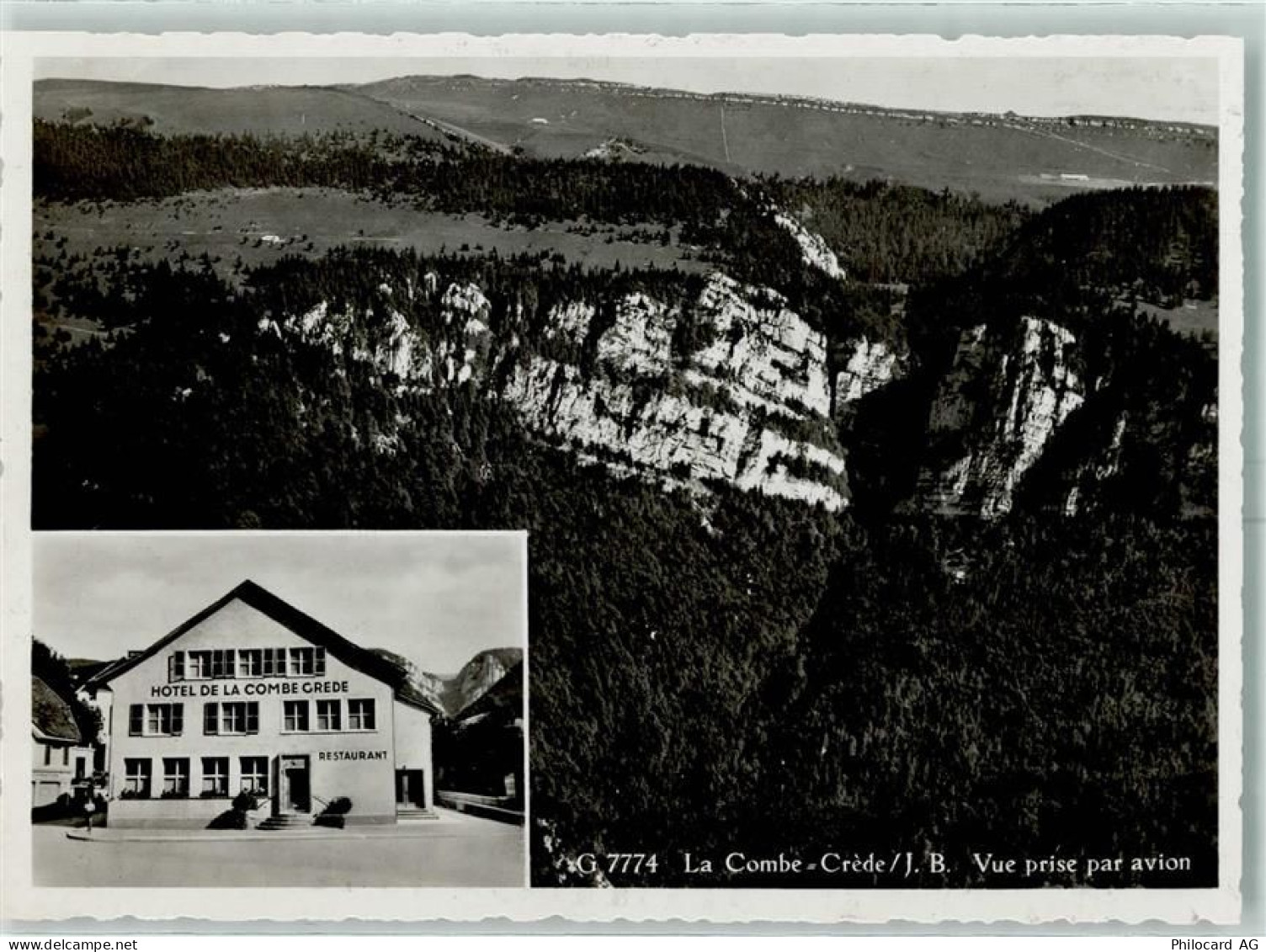 2613 Villeret - Fliegeraufnahme Hotel de la Combe Grede - 13149514