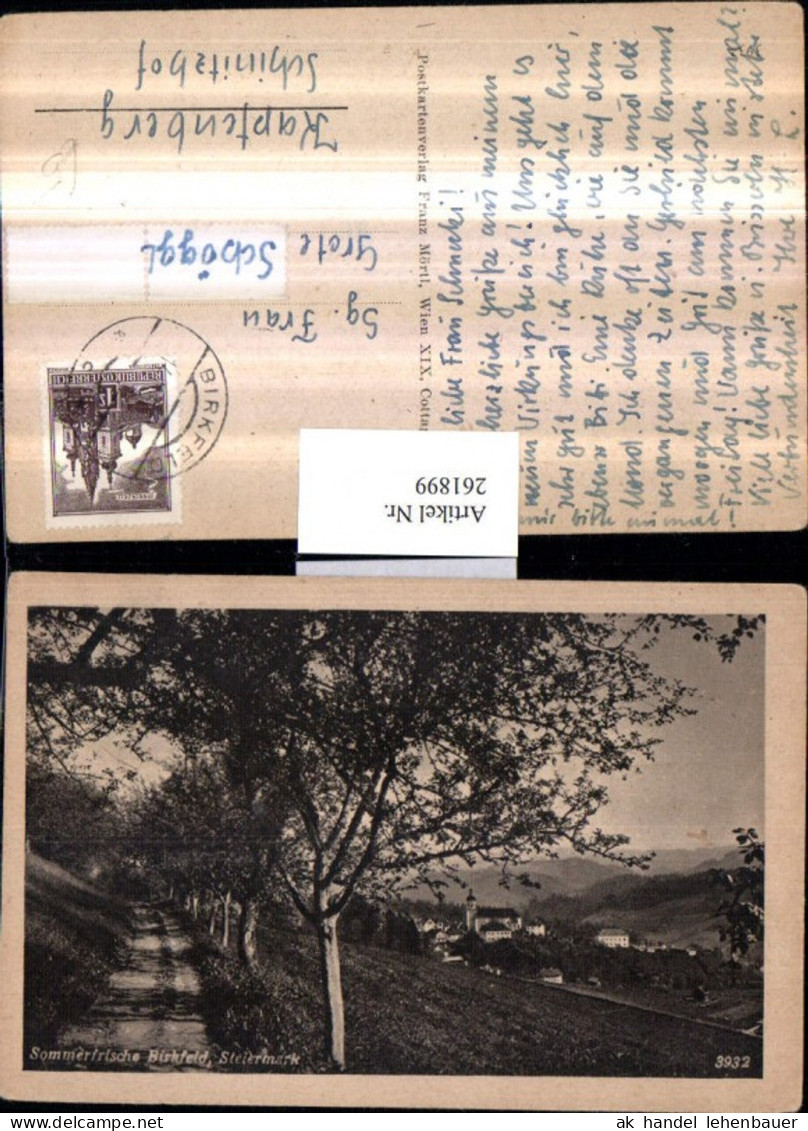 261899,Birkfeld Teilansicht Wegpartie