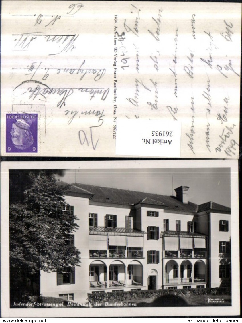 261935,Judendorf-Stra&szlig;engel Heilanstalt der Bundesbahnen