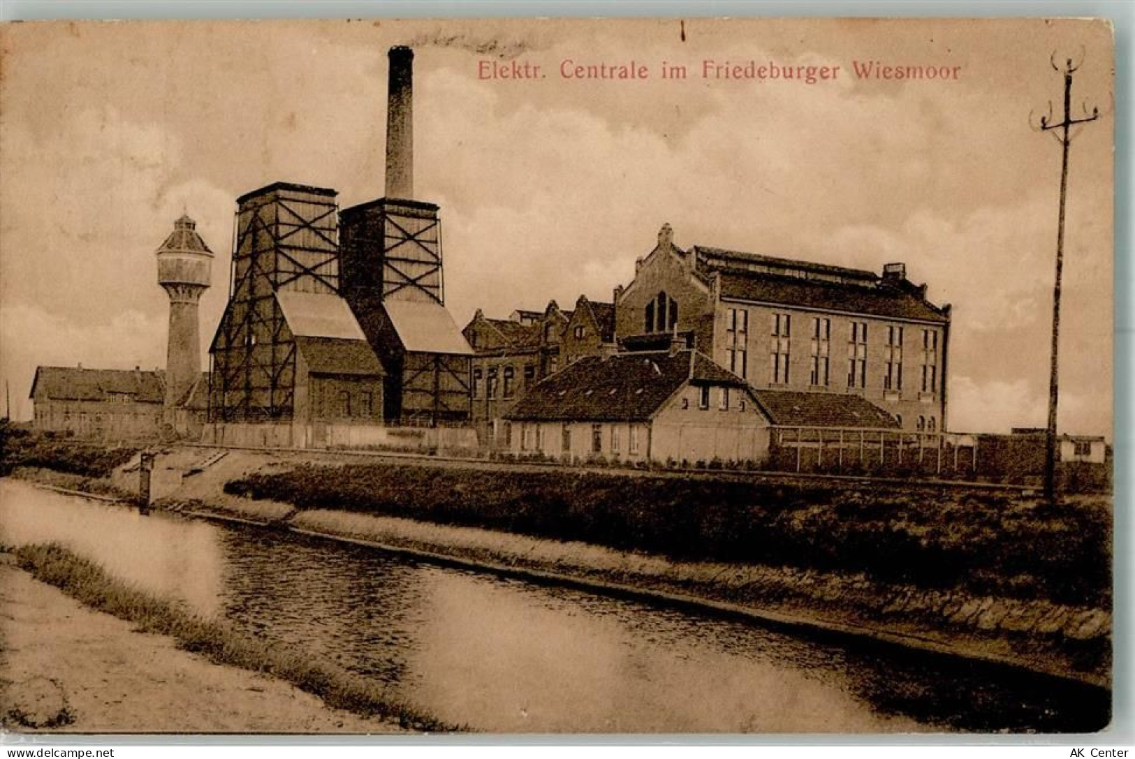 26639 W2964 Wiesmoor 1913 - Elektr. Zenteale im Friedeburger Wiesmoor - 13644202