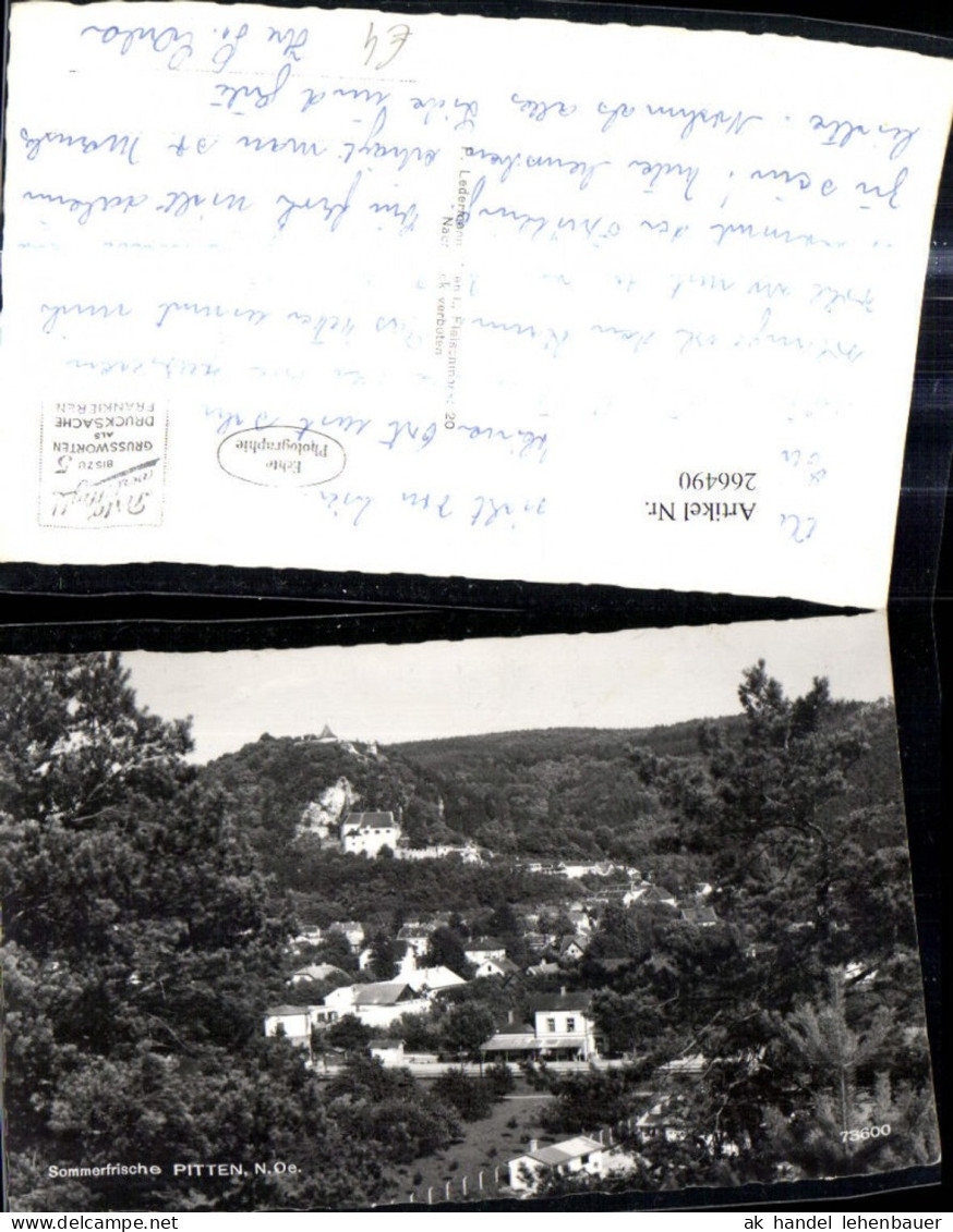 266490,Foto Ak Pitten Totale