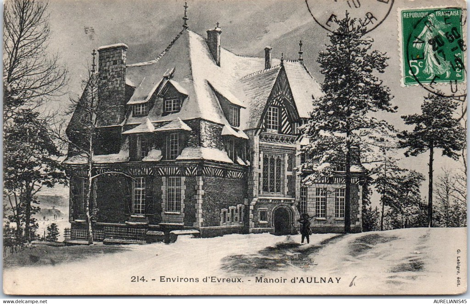 27 ARNIERES - le manoir d'Aulnay