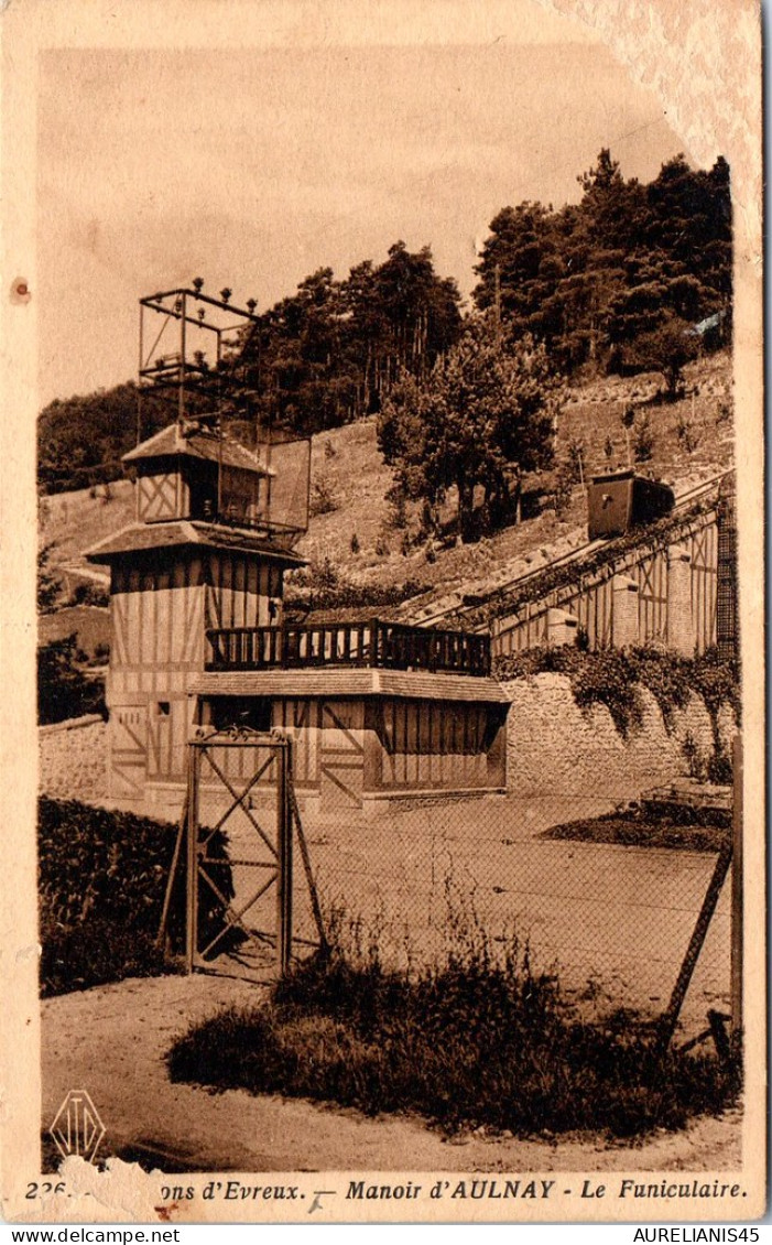 27 ARNIERES - manoir d'aulnay, le funiculaire