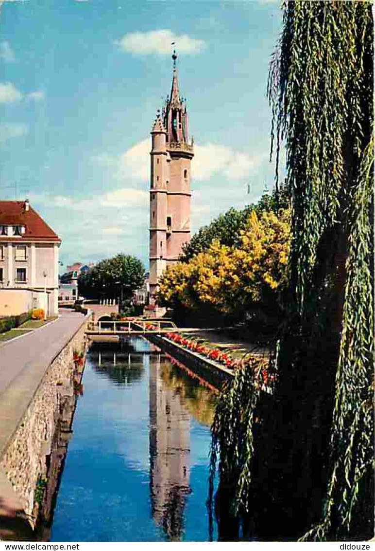 27 - Evreux - Les bords de l'Iton et le beffroi - Flamme Postale de Evreux - CPM - Voir Scans Recto-Verso