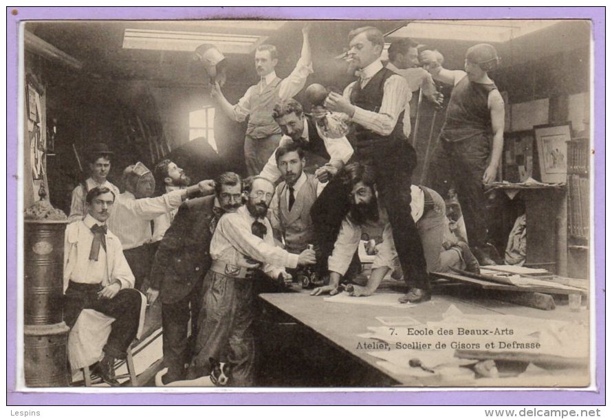 27 - GISORS -- Ecole des Beaux Arts - atelier, Scellier de Gisors et Defrasse