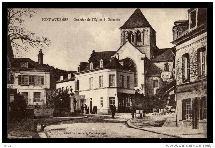 27 Pont-Audemer eglise D27D K27467K C27467C RH095124