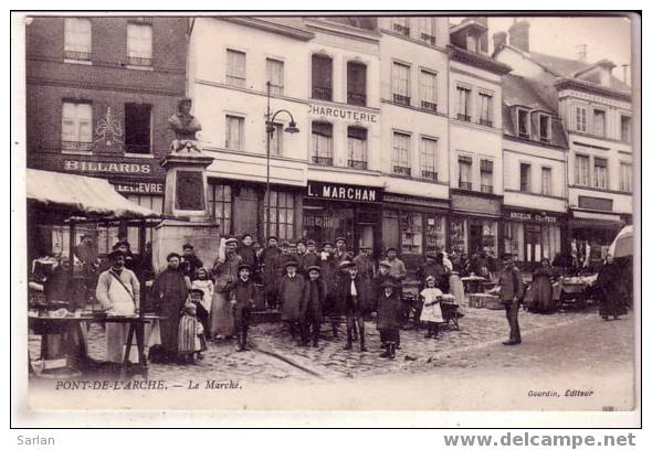 27 , PONT DE L'ARCHE , Le marché