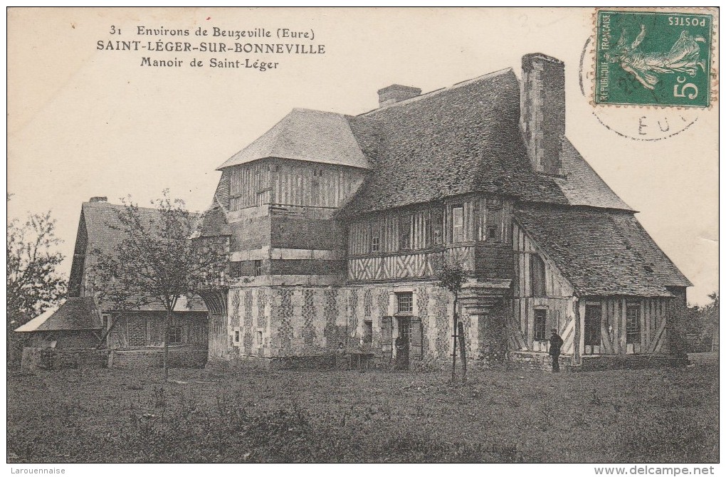 27 - SAINT LEGER SUR BONNEVILLE - Manoir de Saint Léger