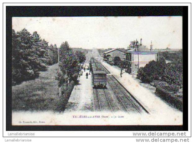 27 - TILLIERES SUR AVRE - LA GARE