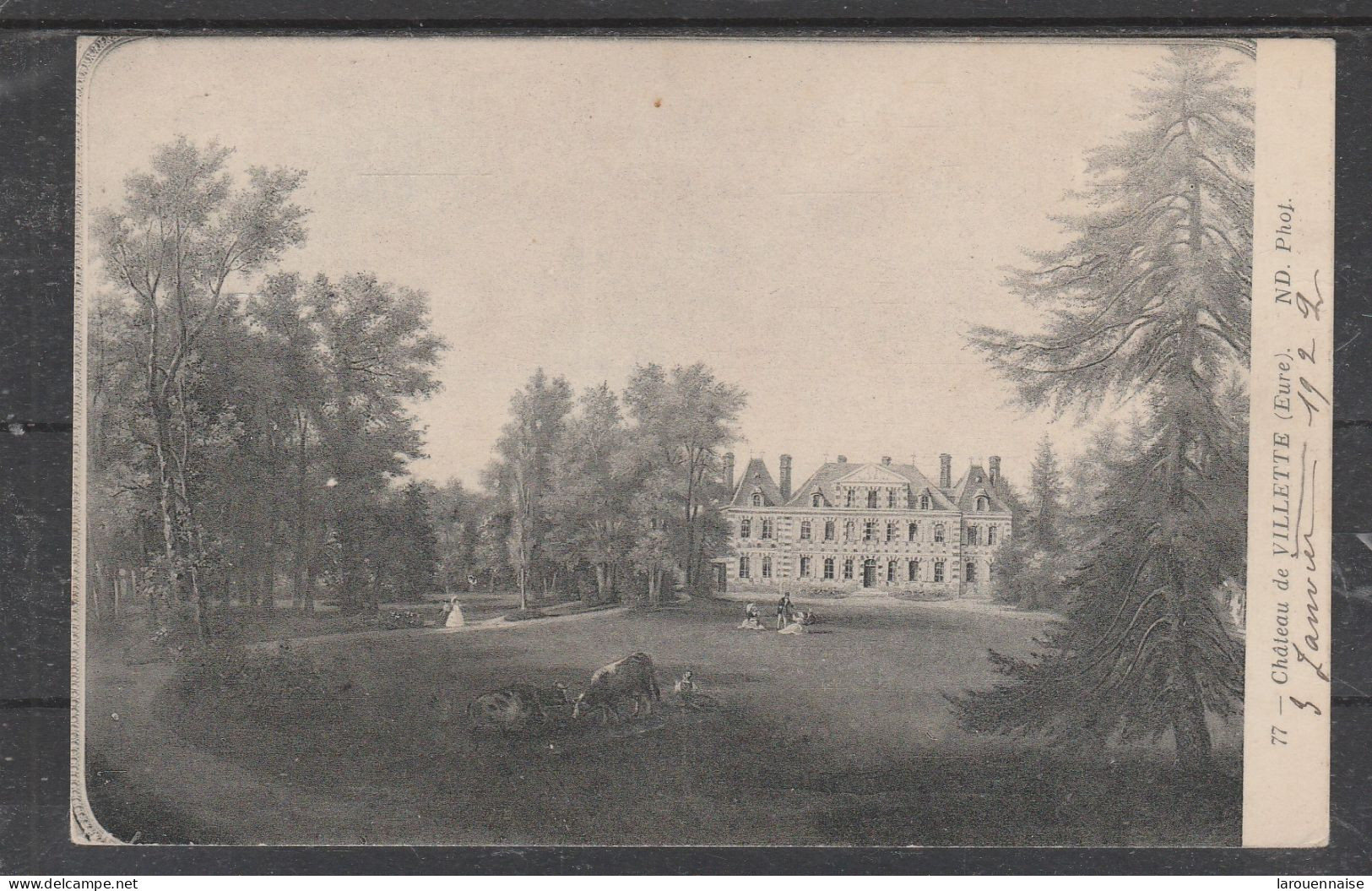 27 - VILLETTE - Château de Villette