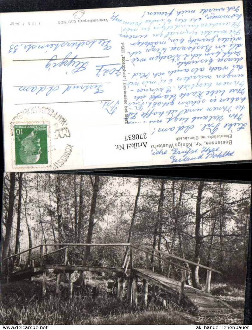 270837,Bestensee Elsenbrücke Brücke im Glunzbusch