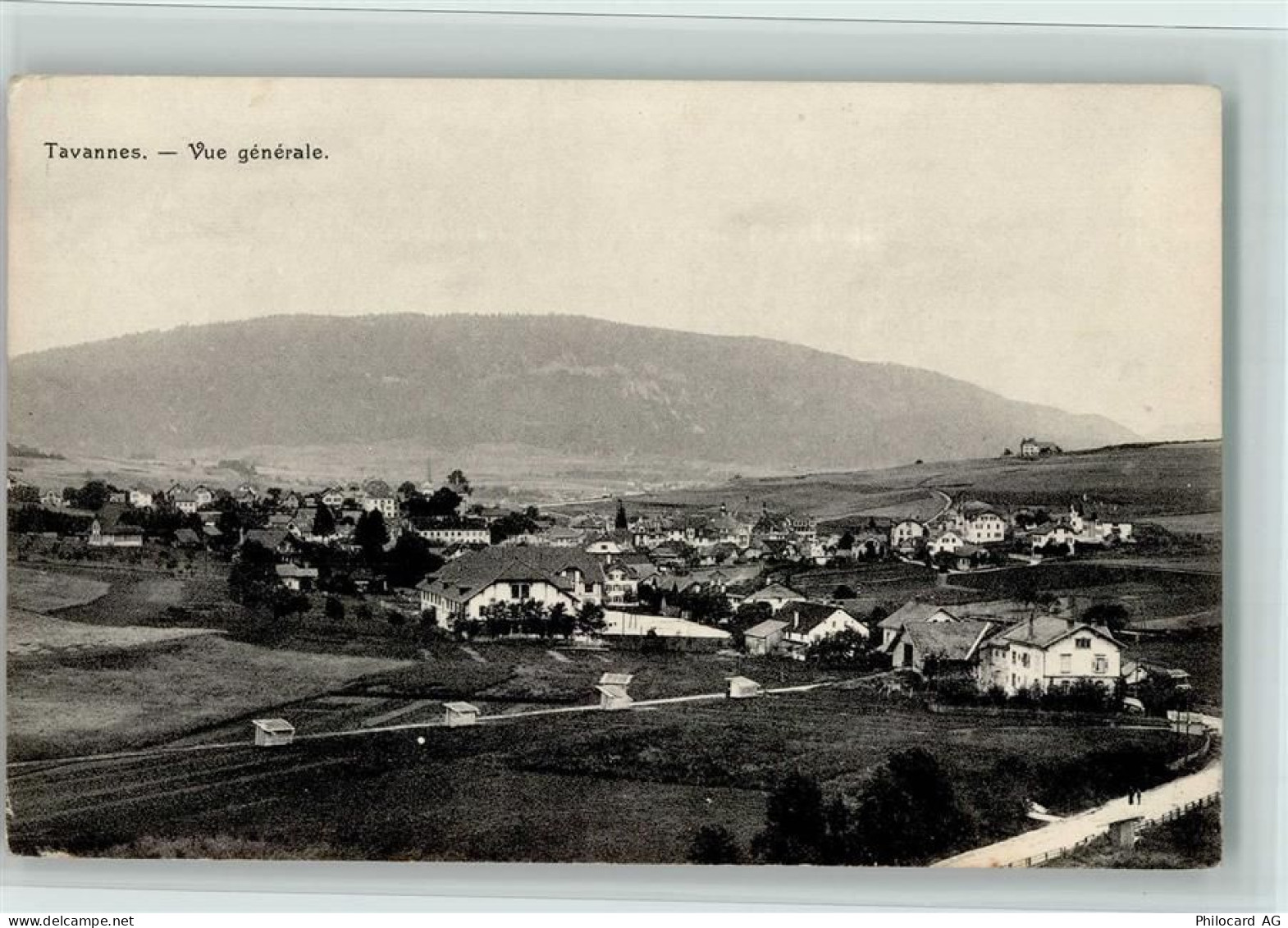 2710 Tavannes 1916 - Vue generale, gute Erhaltung AK - 13078361