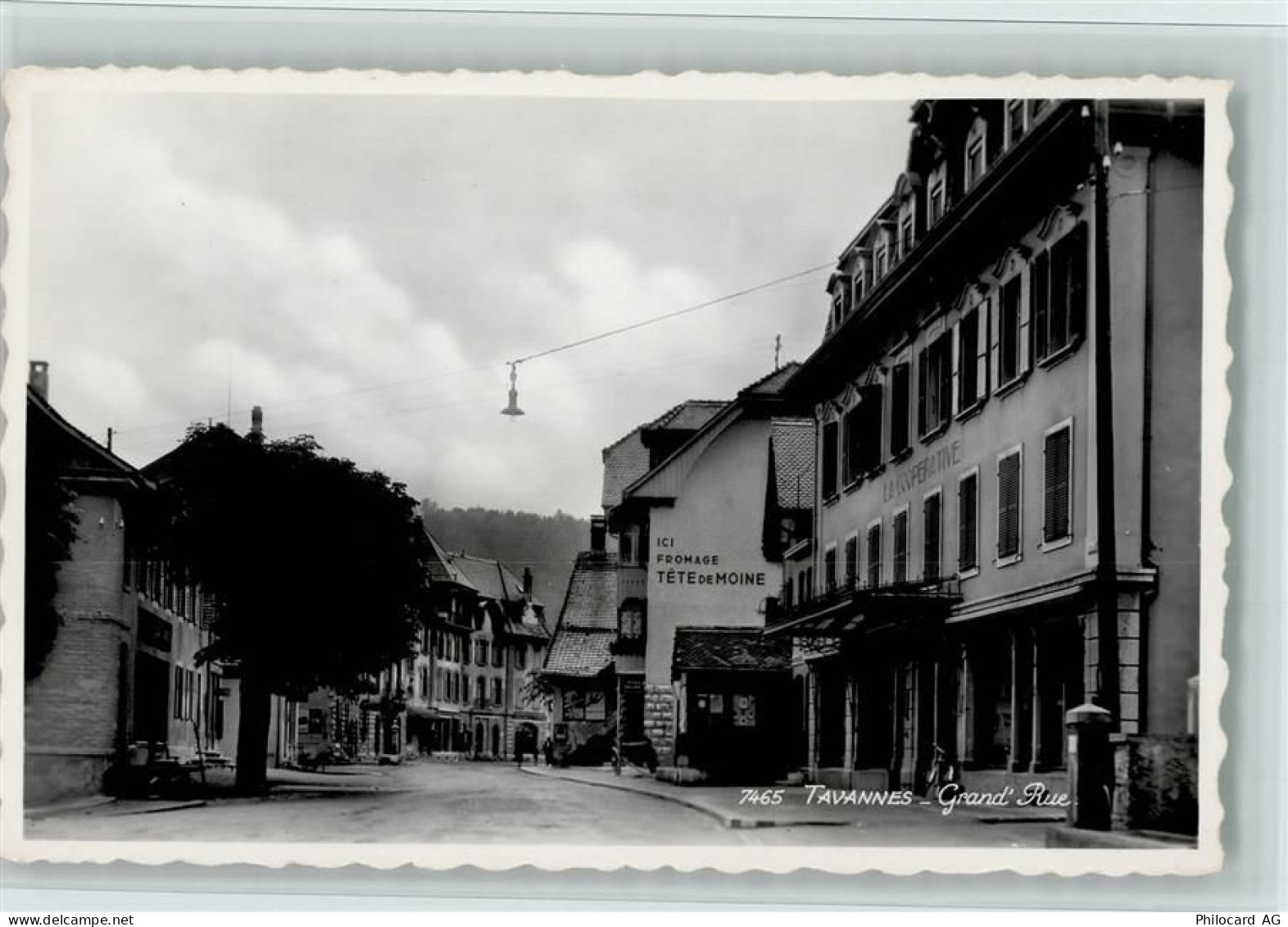 2710 Tavannes Foto AK Grand Rue, sehr gute Erhaltung AK - 13078358