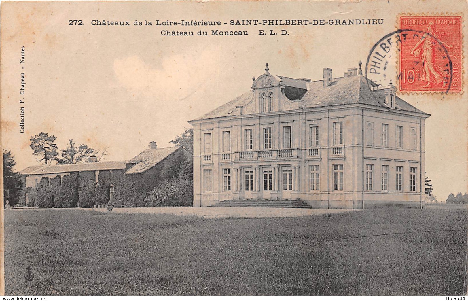 ¤¤  -  272  -   SAINT-PHILBERT-de-GRAND-LIEU   -   Chateau du Monceau   -  ¤¤