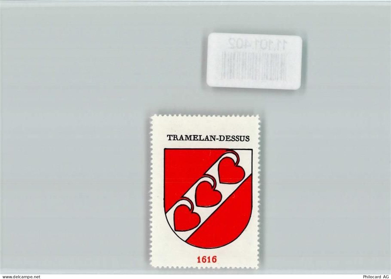 2720 Tramelan - Vignette Wappen Kaffee Hag ca 1920-1940 Tramelan-Dessus... - 11101402