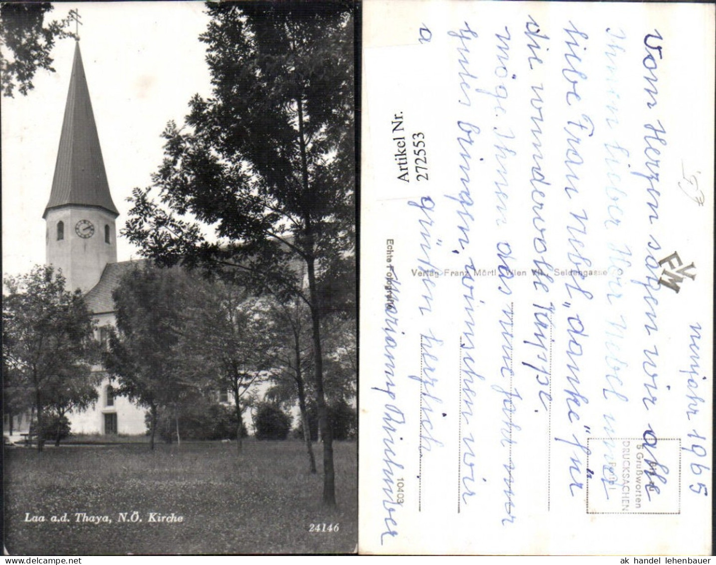 272553,Laa an d. Thaya Kirche