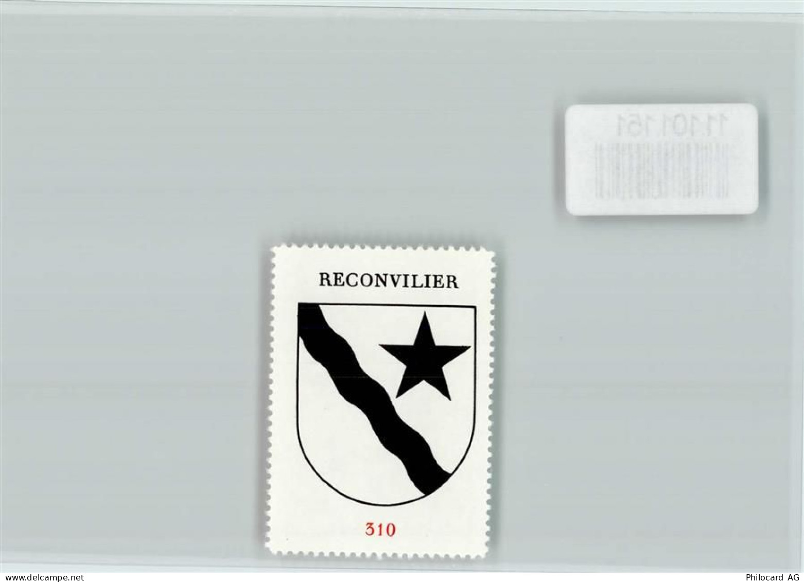 2732 Reconvilier - Vignette Wappen Kaffee Hag ca 1920-1940 Reconvilier... - 11101151