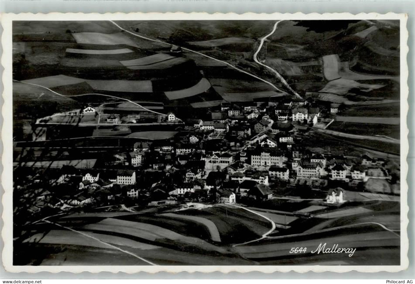 2735 Malleray Moron Malleray Foto AK Fliegeraufnahme - 10446966