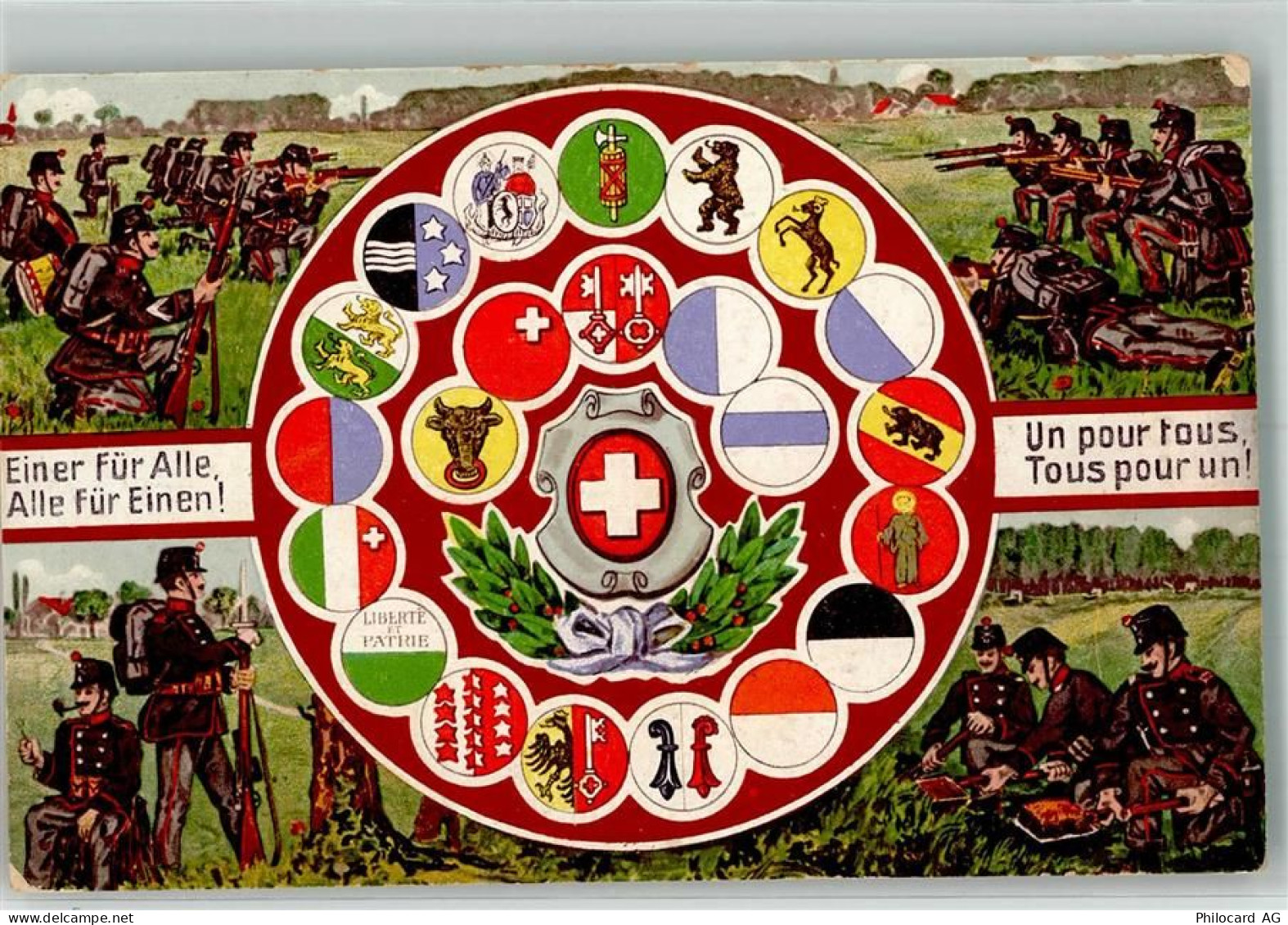 2735 Malleray Moron Malleray FOTO KEINE AK Wappen Militär Uniform Ort ha... - 10729540