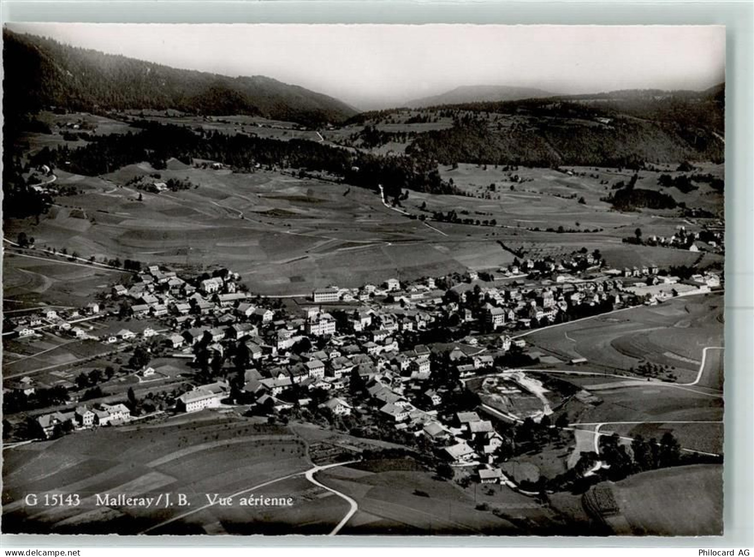 2735 Malleray Moron (Malleray) Karte beschädigt Fliegeraufnahme - 13150255