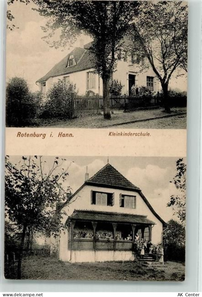 27356 W2720 Rotenburg Wümme 1915 Foto AK Kleinkinderschule - 13629741