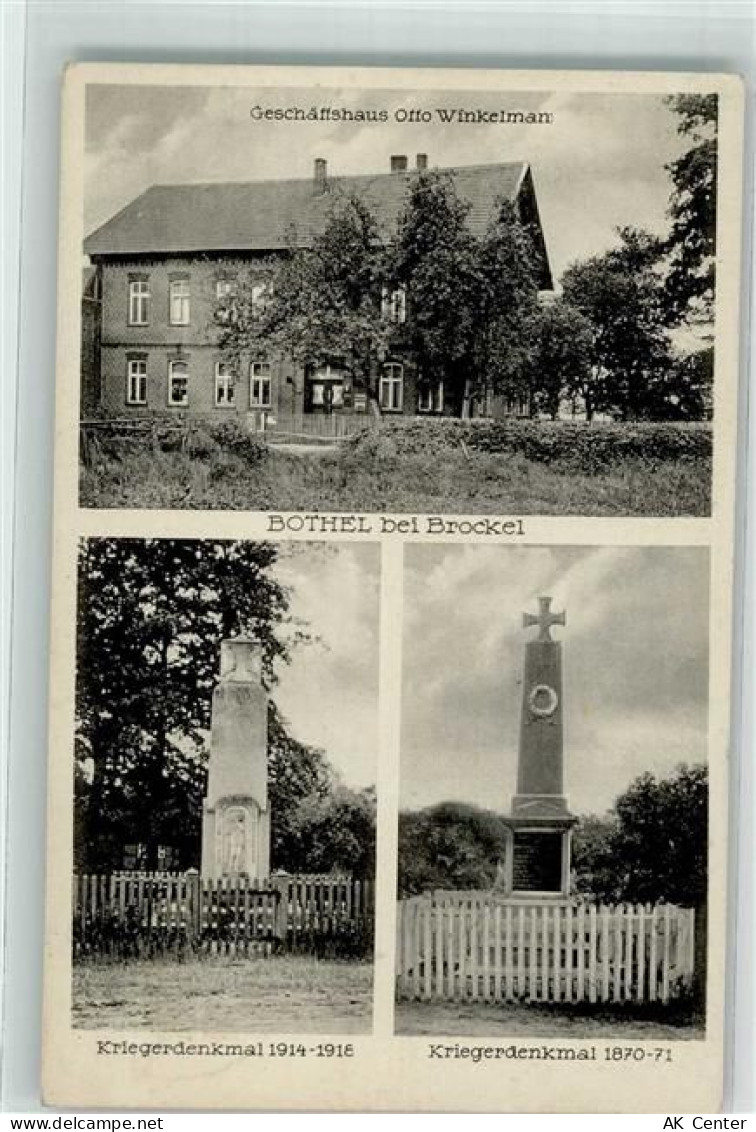 27386 W2725 Bothel , Kr Rotenburg, Wümme Foto AK Posthilfstelle Geschäft... - 13629776
