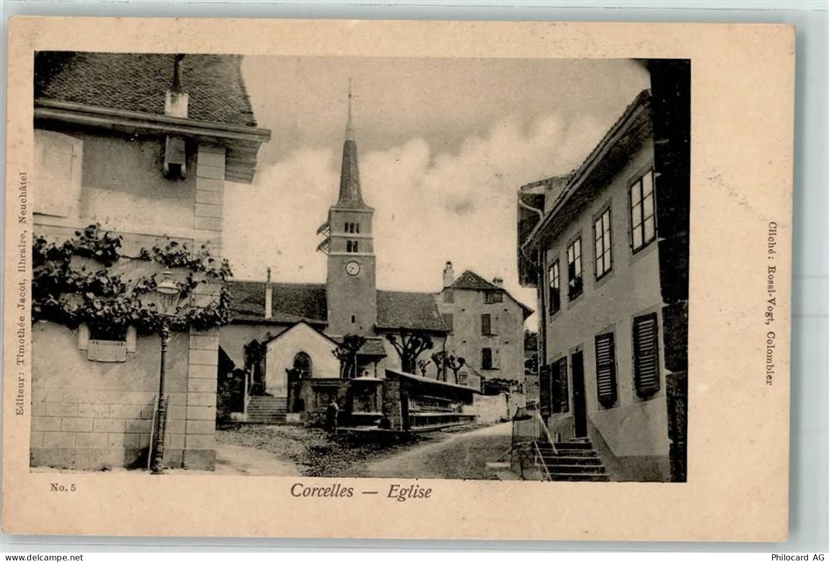 2747 Corcelles BE - Eglise Kirche - 13173210